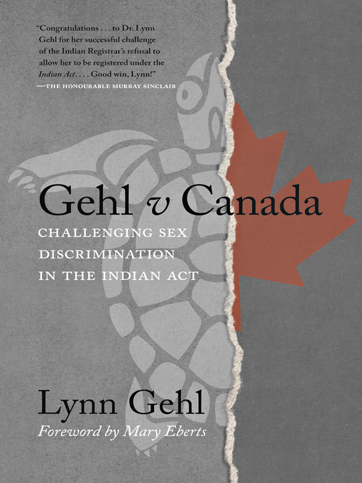Title details for Gehl v Canada by Lynn Gehl - Available